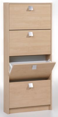 Schuhschrank mit 4 Klappen