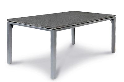 best freizeitm&ouml;bel Alu-Gartentisch Grenada Stein-Optik wetterfest Preisvergleich