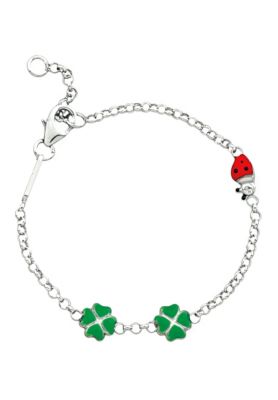 2Jewels Kids Armband Preziose Bebe Kleeblatt und JunikÃ€fer
