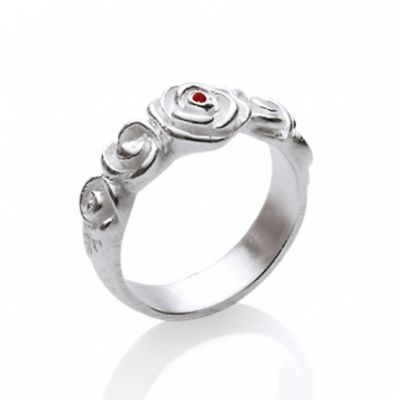 Heartbreaker Ring Hildegard K. mit Rubin LD HK 11 RP Preisvergleich