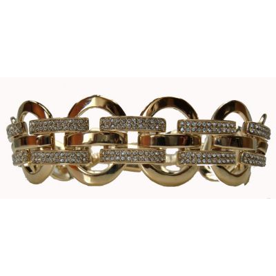 Luxxos Trendschmuck - Armband mit 468 Kristallen