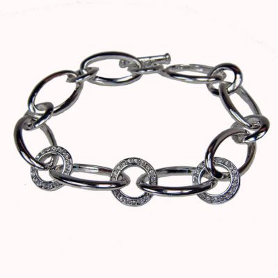 Luxxos GlanzstÃŒcke - Armband mit 54 Kristallen 19 oder 22 cm