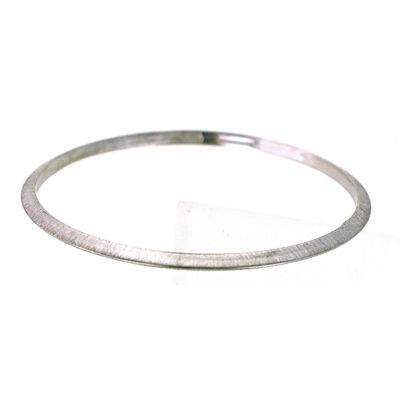 Vilma Righi Armreif gebÃŒrstet Silber 70 mm