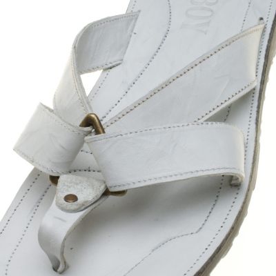 OBOY Leder Zehensandale