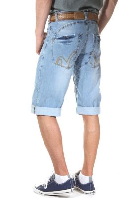 BRIGHT JEANS Denim Shorts 3/4 Preisvergleich