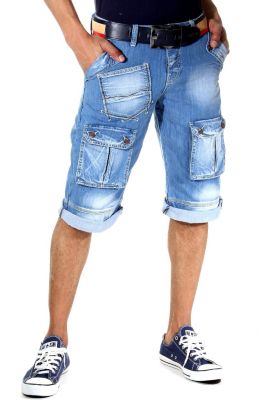 BRIGHT JEANS Denim Shorts 3/4 Preisvergleich
