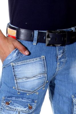 BRIGHT JEANS Denim Shorts 3/4 Preisvergleich