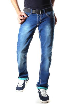 BRIGHT FASHION H&uuml;ftjeans (Stretch) Preisvergleich