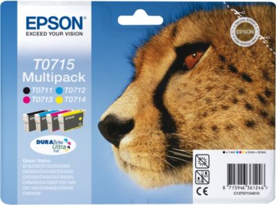 Epson Tintanmultipack Epson Tinte Multipack 4-farbig C13T07154010 Preisvergleich
