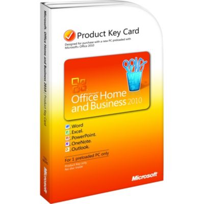 Microsoft Software Keycard Microsoft Office Home and Business 2010 Preisvergleich