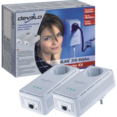 Devolo PowerLAN Devolo dLAN 200 AVplus Starter Kit