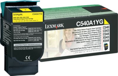 Lexmark R&uuml;ckgabe-Tonerkassette gelb C540A1YG Preisvergleich