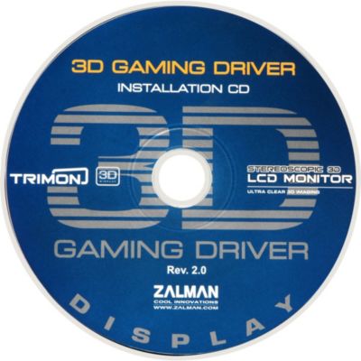 Zalman 3D Driver for Monitor