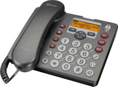 Audioline Gro&szlig;tastentelefon Audioline amplicom PowerTel 58 AB Preisvergleich