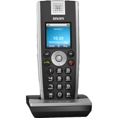 snom m9 Handset Mobilteil schwarz/silber