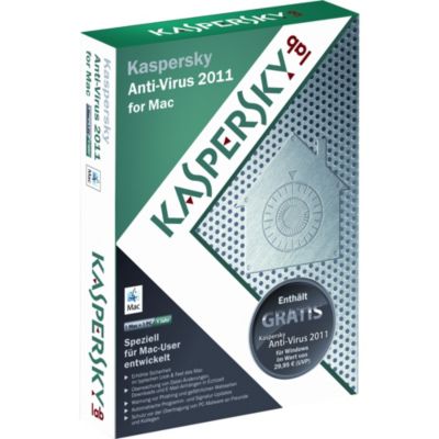 Kaspersky AntiVirus for MAC 2011 1U Upgrade Preisvergleich