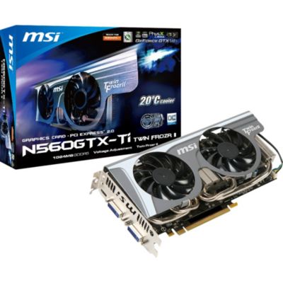 MSI Grafikkarte MSI N560GTX-Ti Twin Frozr II/OC Preisvergleich