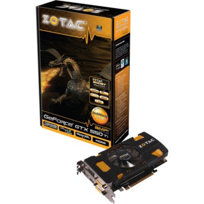ZOTAC Grafikkarte ZOTAC GTX550 Ti AMP! Preisvergleich