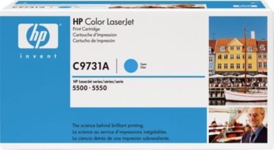 Hewlett-Packard Drucker Hewlett-Packard Toner Cyan C9731A
