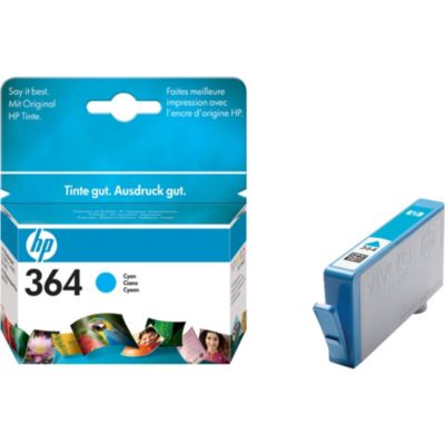 Hewlett-Packard Drucker Hewlett-Packard Nr. 364 Cyan CB318EE