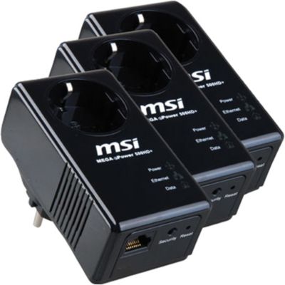 MSI PowerLAN MSI ePower 500HD+ Network Kit Preisvergleich