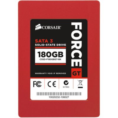 Corsair Solid State Drive Corsair ForceGT 2,5\" SSD 180 GB Preisvergleich