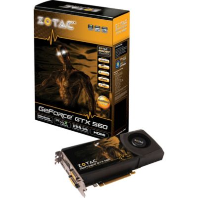 ZOTAC Grafikkarte ZOTAC GeForce GTX560 2 GB Preisvergleich