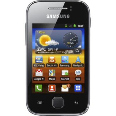 Samsung Handy Samsung Galaxy Y grau