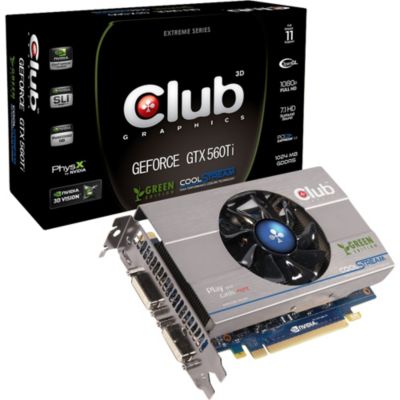 Grafikkarte Club 3D GeForce GTX 560 Ti Green Edition Preisvergleich