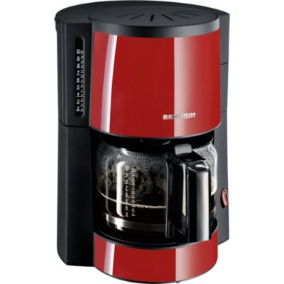Severin KA 4306 Kaffeemaschine rot/schwarz Preisvergleich