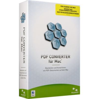 Nuance PDF Converter f&uuml;r Mac 2.0 Schulversion Preisvergleich
