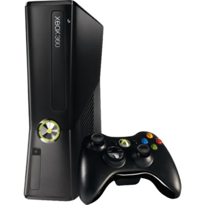 Microsoft Spielekonsole Microsoft XBOX 360 S 250GB Black Matt       XB3