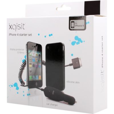 Xqisit Zubeh&ouml;r Xqisit iPhone 4/4S Starter Set Preisvergleich
