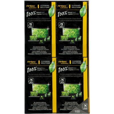 Antec 100% Natural Wipes 100p