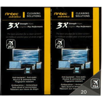 Antec 3X Cleaner Wipes 20p