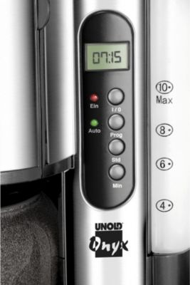 Unold Onyx Kaffeemaschine Edelstahl/schwarz Preisvergleich