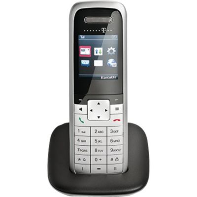 Telekom Speedphone 500 Telefon silber/schwarz
