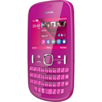 Nokia Handy Nokia Asha 201 pink