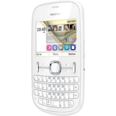 Nokia Handy Nokia Asha 201 weiÃ