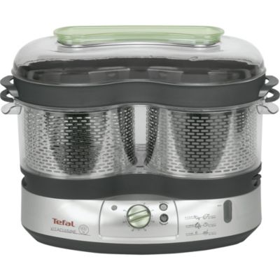 Tefal VS 4001 VitaCuisine Dampfgarer schwarz/silber Preisvergleich