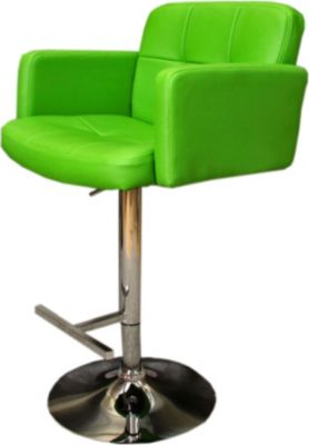 heute-wohnen Barhocker Barstuhl Orlando Chrom 118x60x53 cm