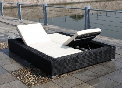 Sofa Dreams Rattan Doppelliege FANTASY Preisvergleich
