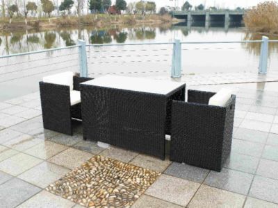 Sofa Dreams Rattan Esstischset LAKEVIEW Preisvergleich