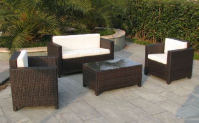 Sofa Dreams Polyrattan Sitzgruppe SUNRISE Preisvergleich
