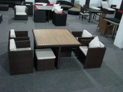 Sofa Dreams Rattan Esstischset MASSAI Preisvergleich