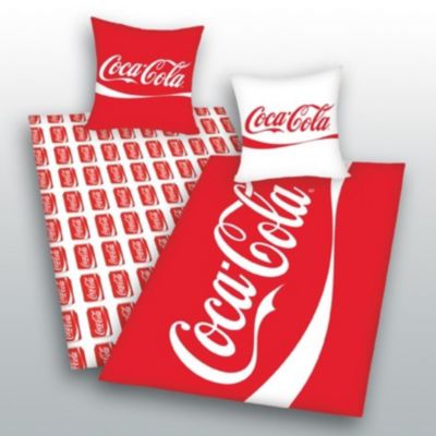 Zum Angebot - Coca Cola Bettwäsche Biber/Flanell