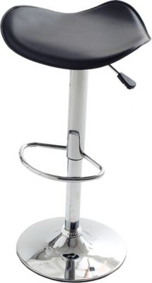 Barhocker Tresenhocker Sunny Kunstleder Schwarz