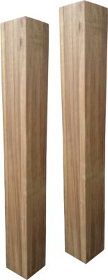 Tischbein 2er Set Akazie 45cm
