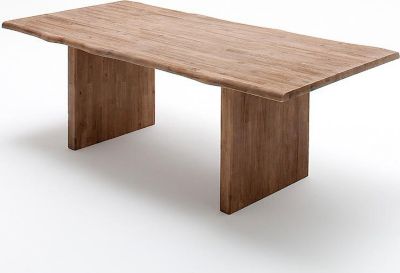 Esstisch NATURE in Akazie Sand massiv B: 220 cm