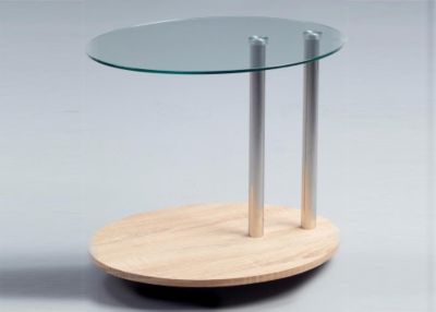 Beistelltisch KIRA in Eiche Sonoma Dekor B: 52 cm
